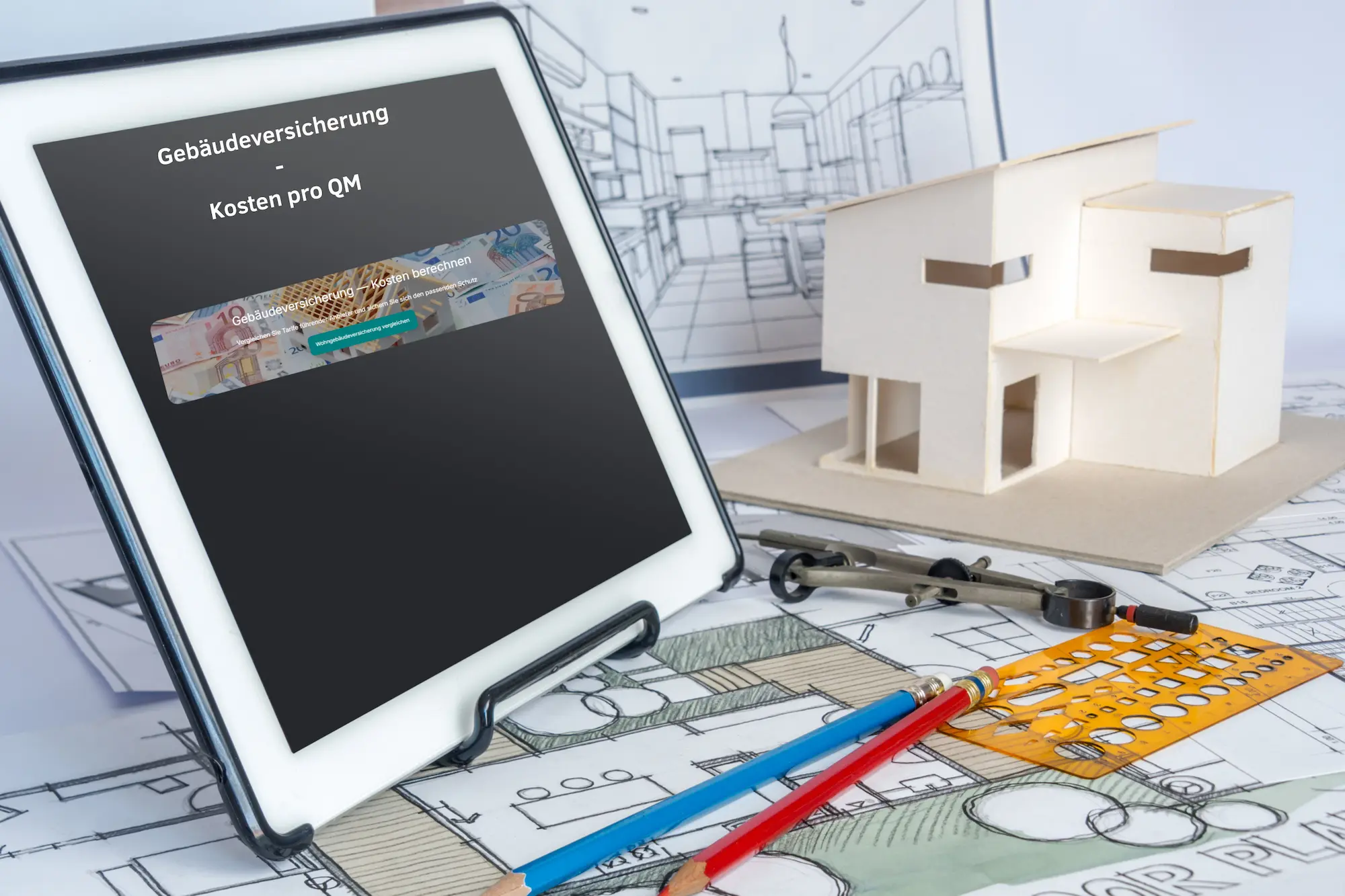 Gebaeudeversicherung Kosten pro QM | Kosten pro Quadratmeter